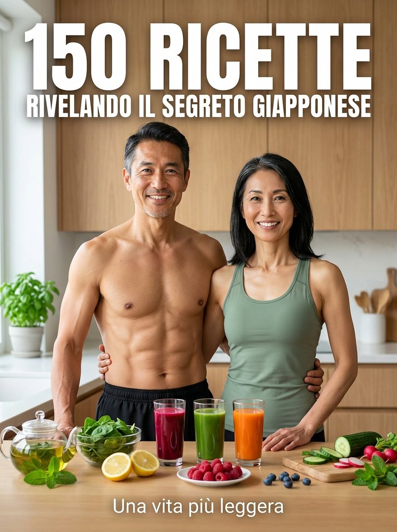 150 Ricette Rivelando il Segreto Giapponese, Una vita più leggera