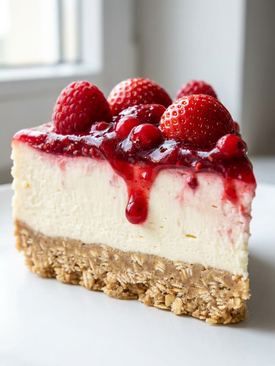 Cheesecake ai frutti rossi